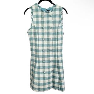 Forever 21 Plaid Sleeveless Fit & Flare Dress New With Tag Women's Size …